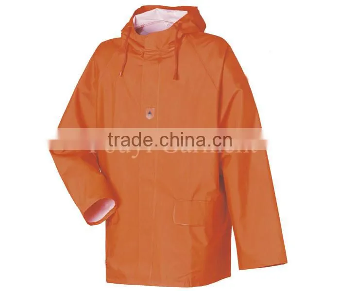 Hi-Vis pure cotton orange reflective tape workwear sweatshirt