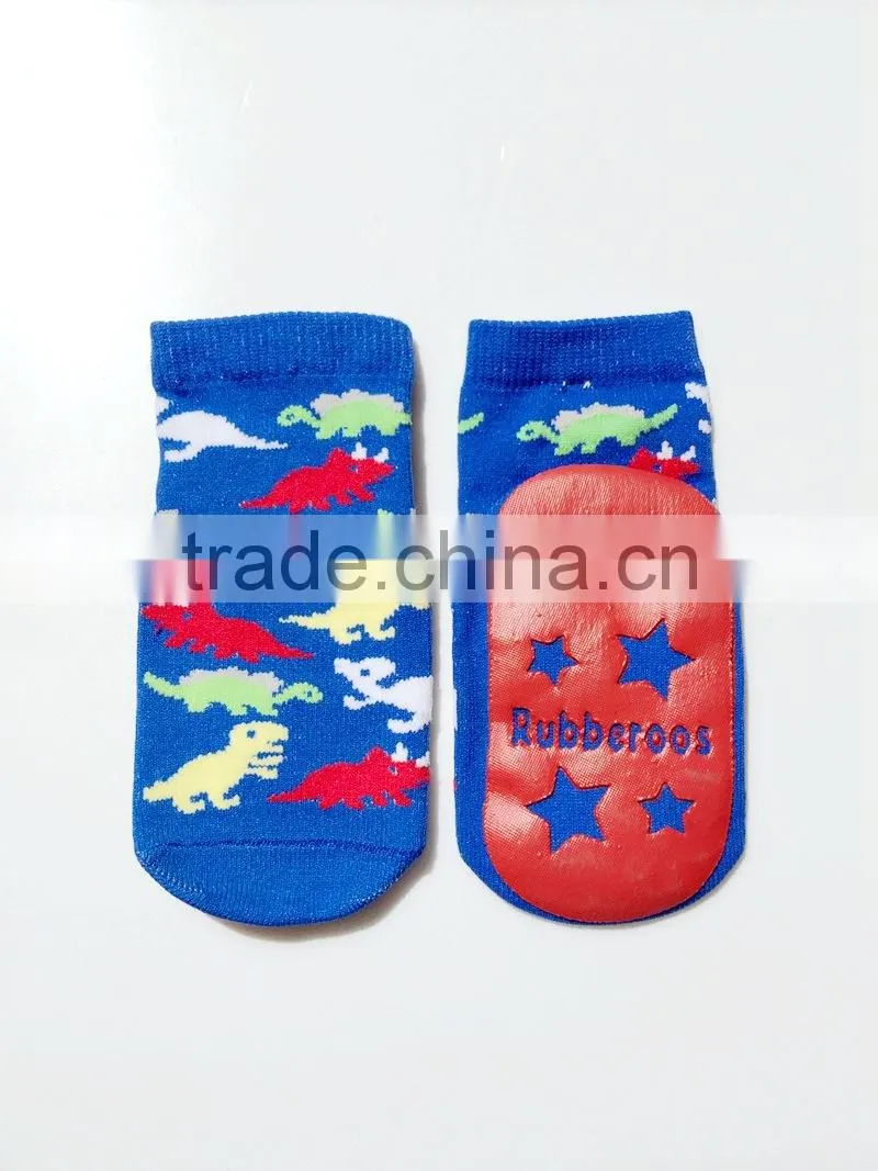 Cartoon Tube Baby Floor Shoes Newborn Anti Slip kids Rubber Soles Baby Socks
