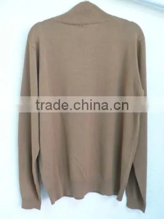 The deep V neck button pullover casual men knitted sweater men(Maco Johnston)