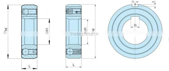 CSK30PP bearing 30*62*16 mm One way clutch bearing CSK30PP