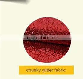 free sample available fluorescence color leopard grain glitter fabric