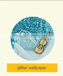free sample available fluorescence color leopard grain glitter fabric