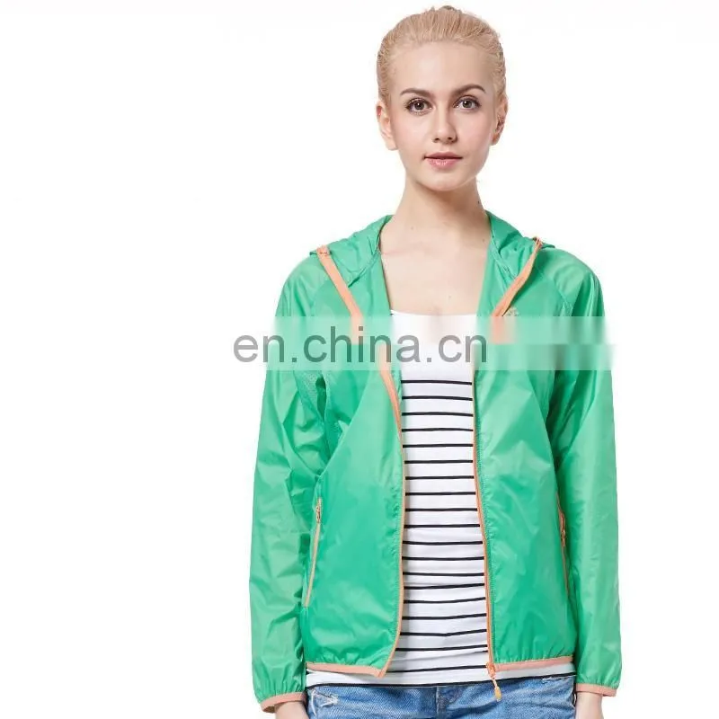 UV protection lightweight windbreaker skin light jacket