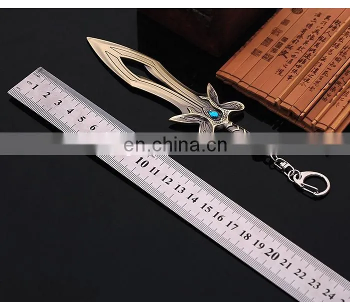 Dota 2 butterfly sword Key Chain Wholesale New Anime Game Dota 2 Key Chain