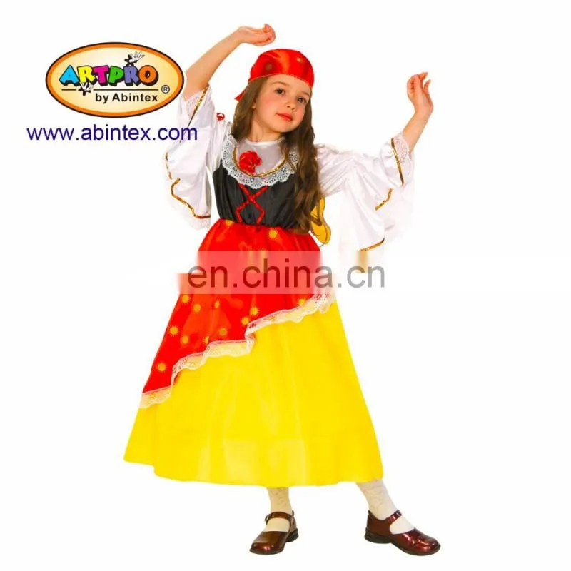 Gypsy girl costume (02-220) as party costume with ARTPRO brand