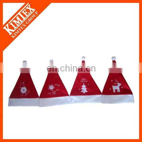 2013 New style cartoon design christmas ornament hat