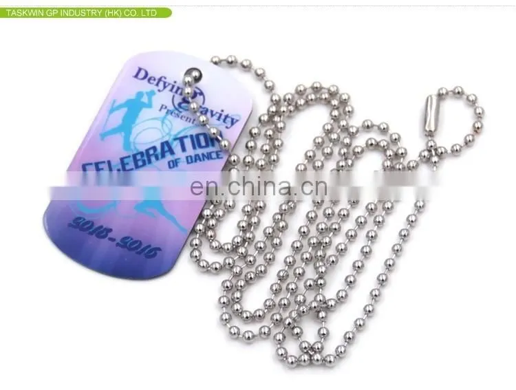 Colorful Metal Pet Dog Tags