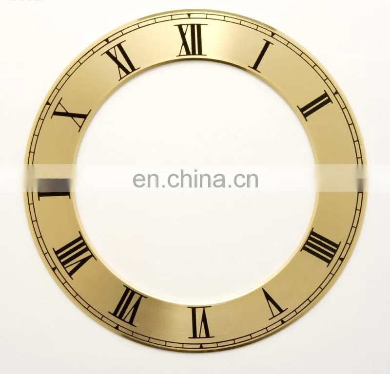 Custom metal polished watch dial for watch