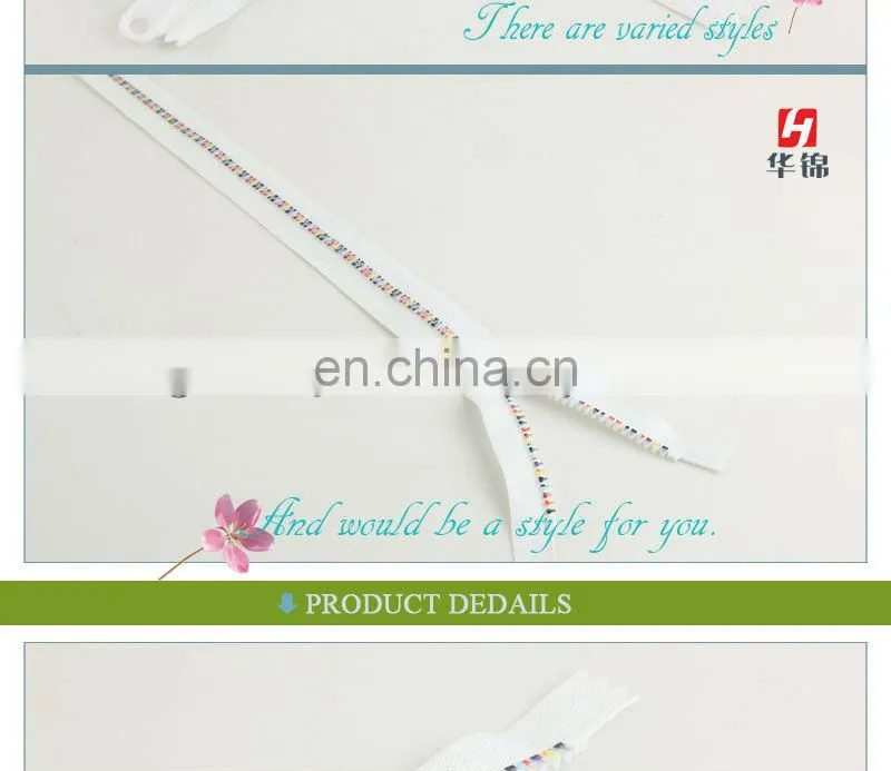 Customized fashion ybs zipper