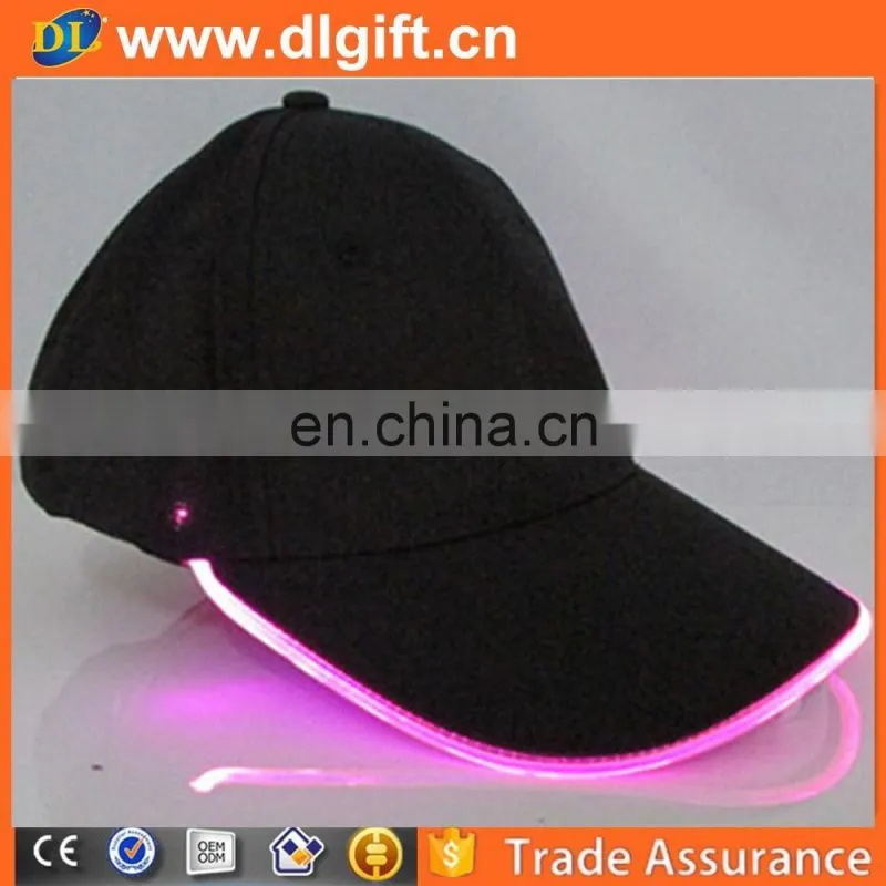 Fashion Unisex LED Light Up Party Baseball Hats Cap, Hard Hat With Led Light , Led Flashing Baseball Cap