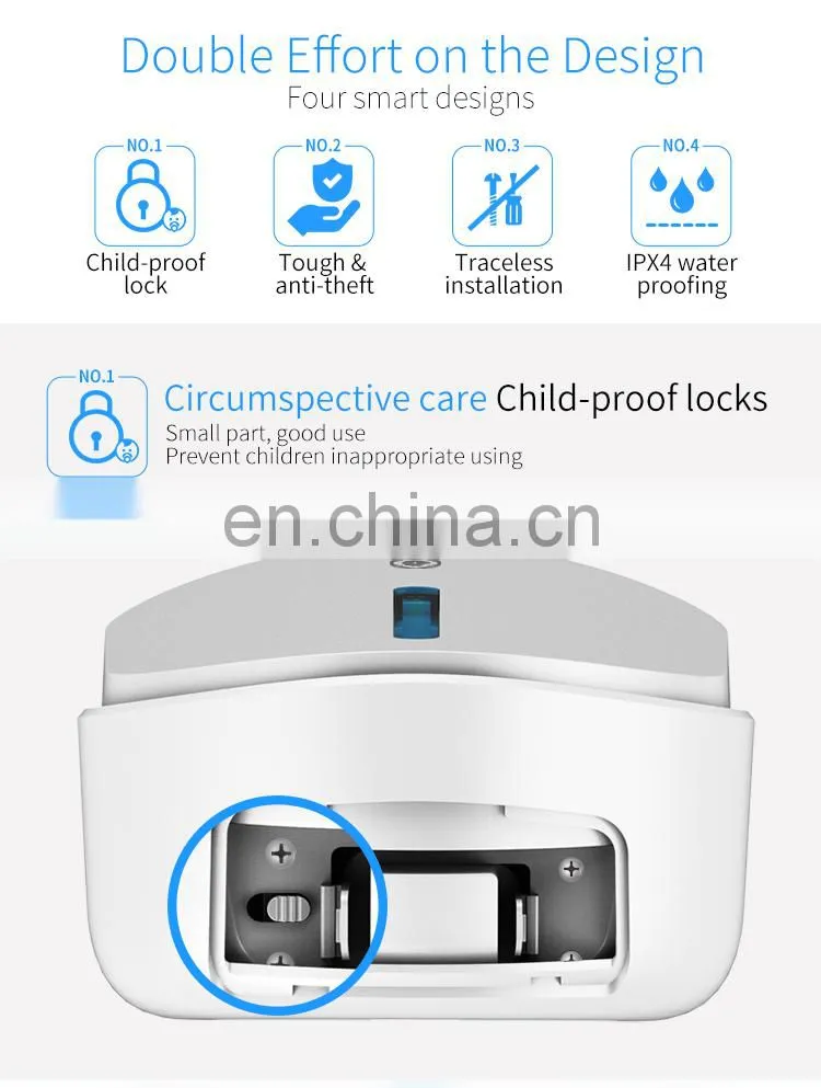 Foam sensor pump automatic hand soap dispenser
