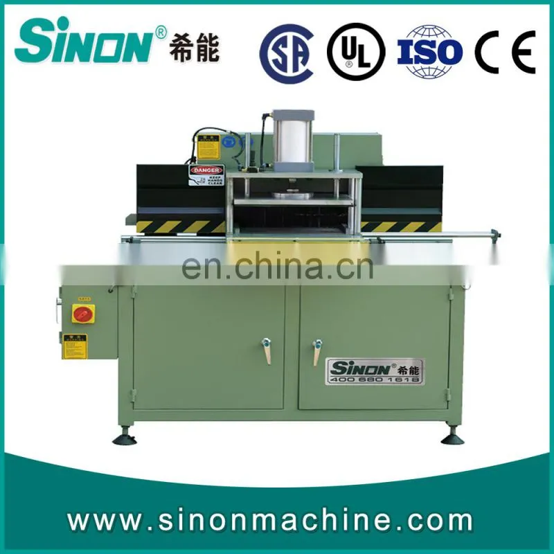 PVC Window Door Manufacturing Plastic Windows Pressing Hole Machine