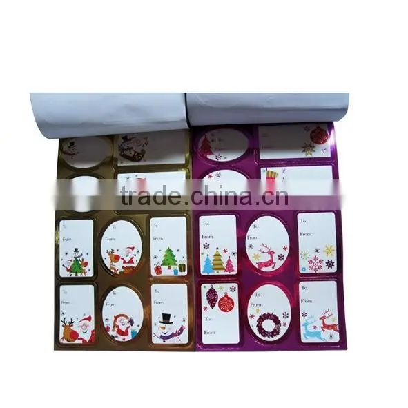 Professional Manufacturer Supply Gift Tags Stickers