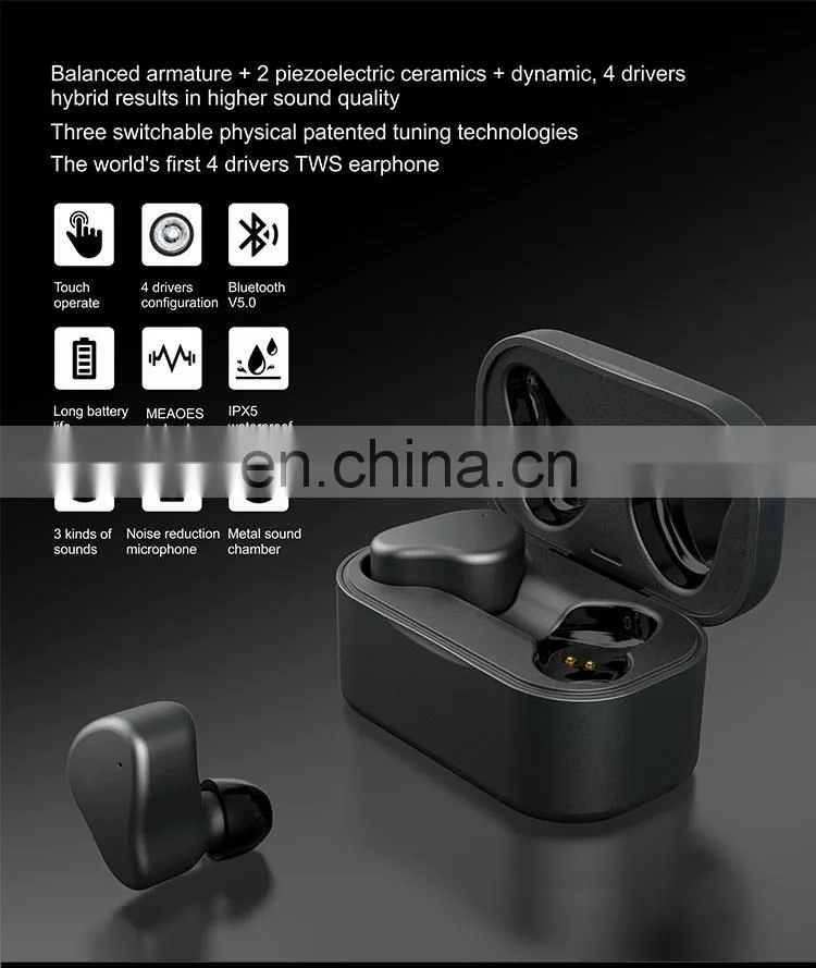 mini in ear tws P50 high quality earphone dual call touch siri earbuds audifono headphone with charging box