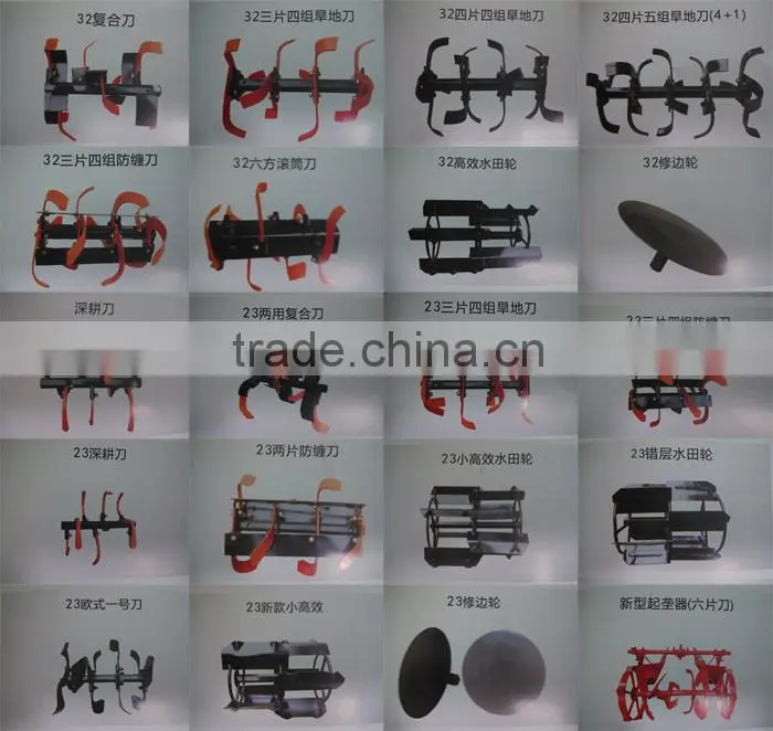China Manufacturing ISO9001 5.0HP Gasoline rotary tiller