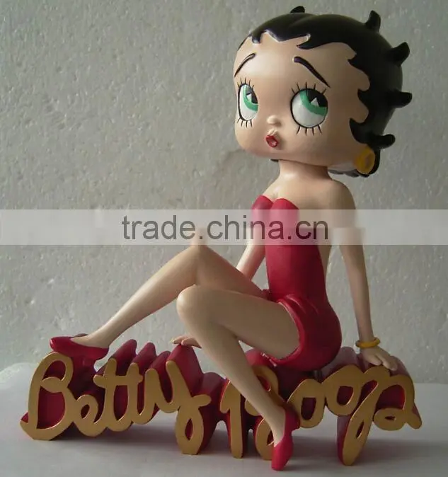Resin Craft Betty Statue