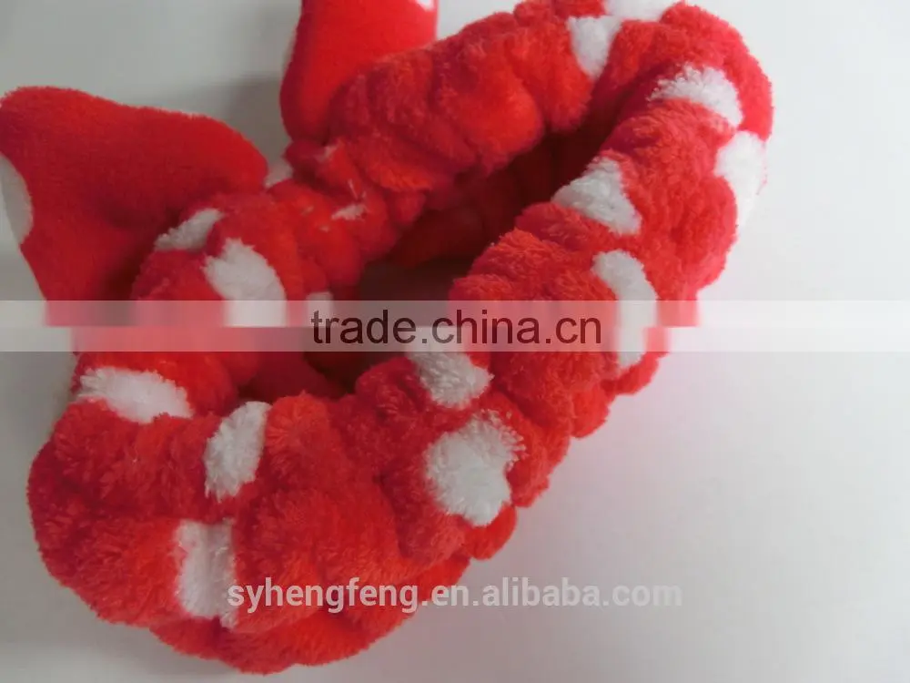 2016 new style fashion hair plush head bands