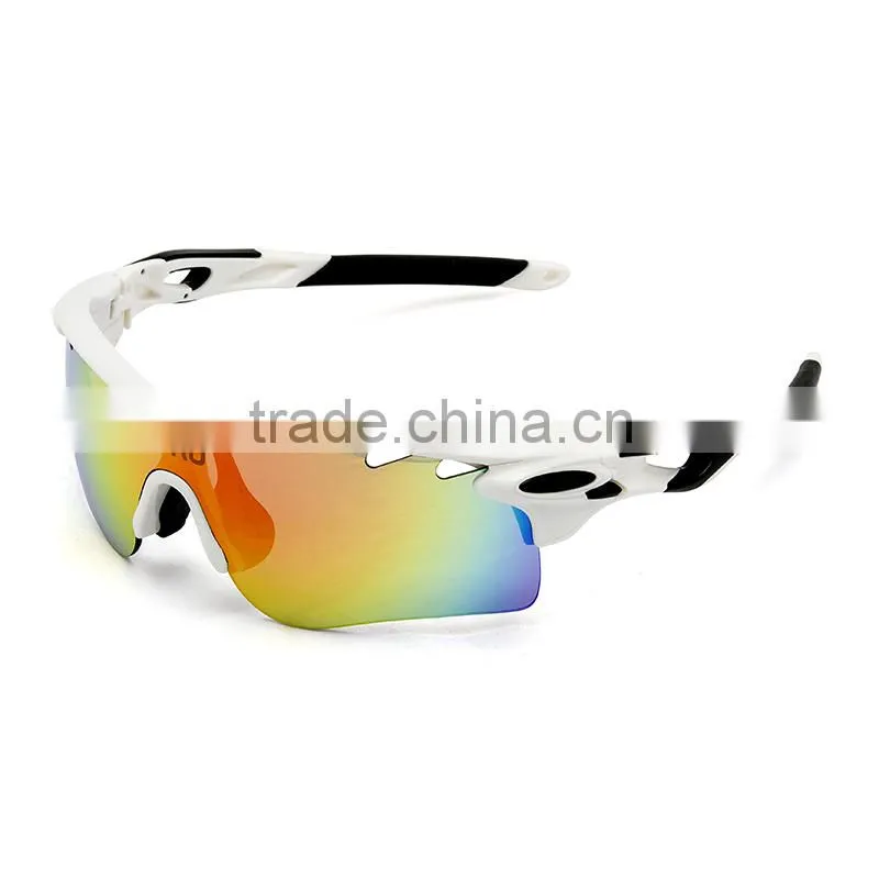 China hot sun glasses colorful lens anti-slip fashion volleyball sports sunglasses