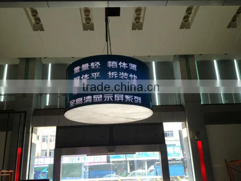 P10 column outdoor full color decoration electron led display screen