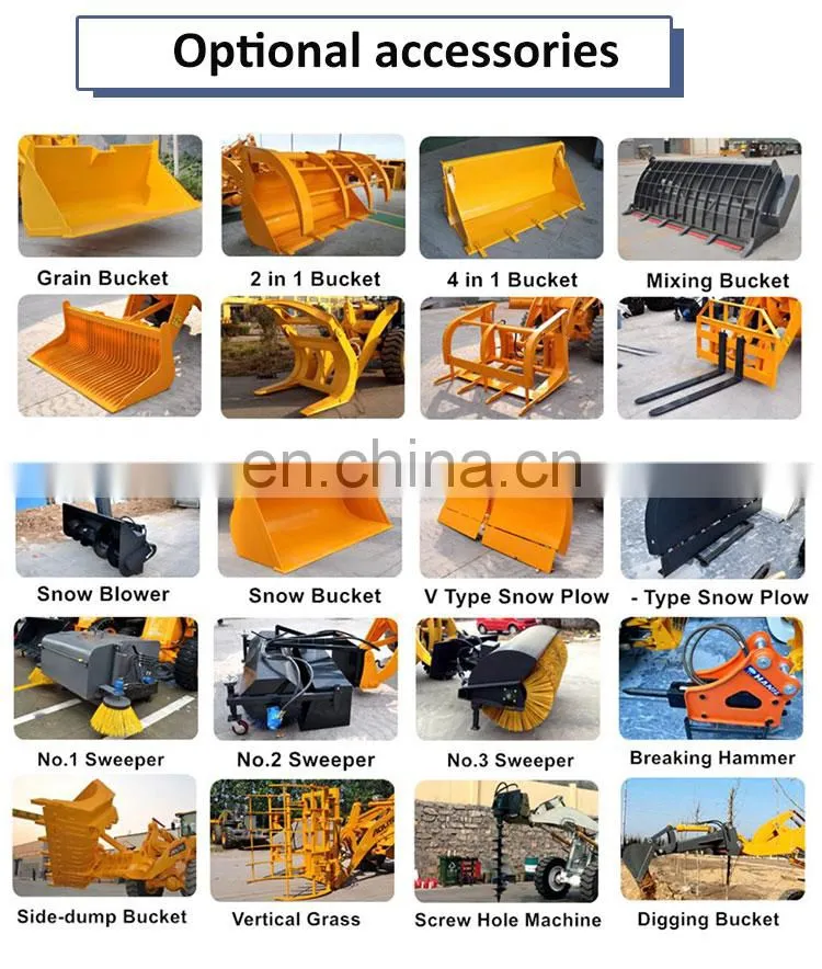 mini Loader 4WD CE 1.6Ton ZL16 CE wheel loader