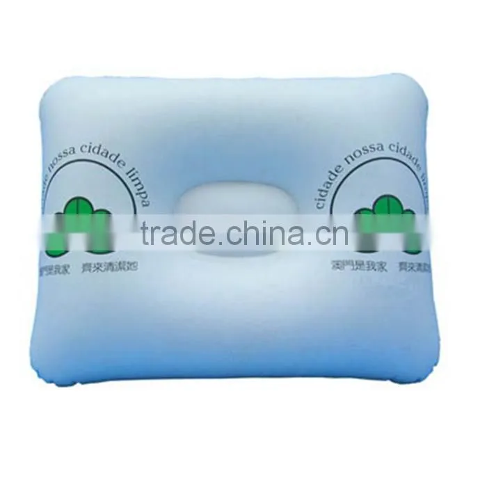 Wholesale Portable Sleep Nap Inflatable Travel Pillow Car Neck Rest U-Shaped Air Cushion