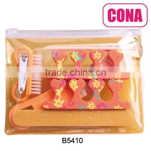 nail manicure pedicure set and materials