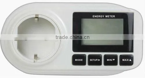 1PC AC 220V or 110V LCD Energy Power Meter Voltage current Volt Test socket Watt