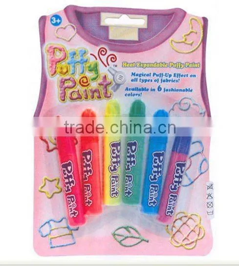 3D PUFFY PAINT 3 COLORS 22ML DIY