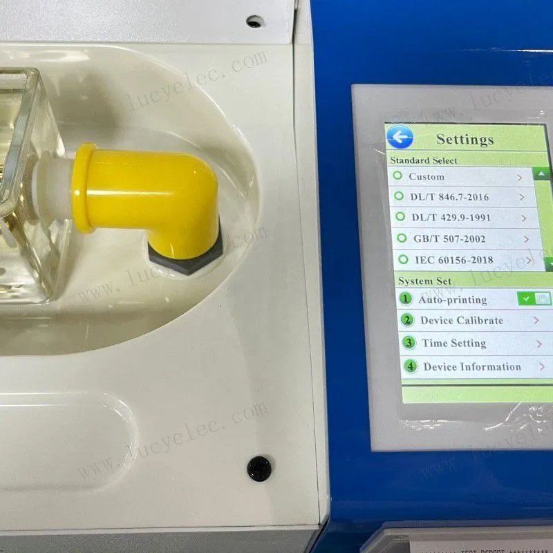 IEC60156 transformer oil tester