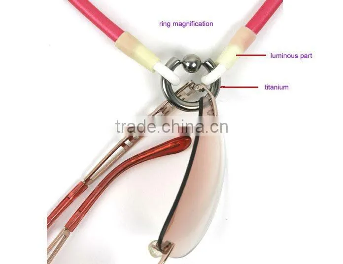 Titanium Glasses Necklace