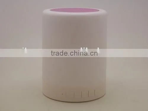 Home application HiFi speaker OE-1603 Colorful Bluetooth Speaker With LED Light