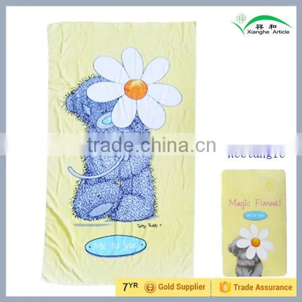 Hot Compressed Magic Flannel Beach Towel