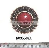 New Antique Silver Plated 2Tone Retro Rhinestones Ring