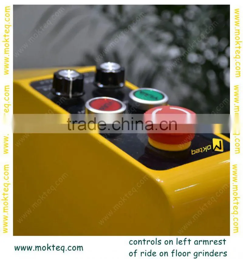 large width 8 head ride-on floor concrete grinding machine for sale MT003
