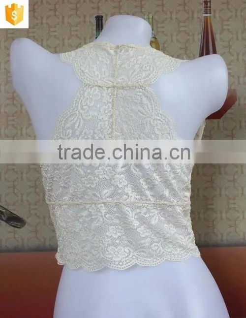 Nude full lace camisole,sexy lace lady camisole for nighty wear