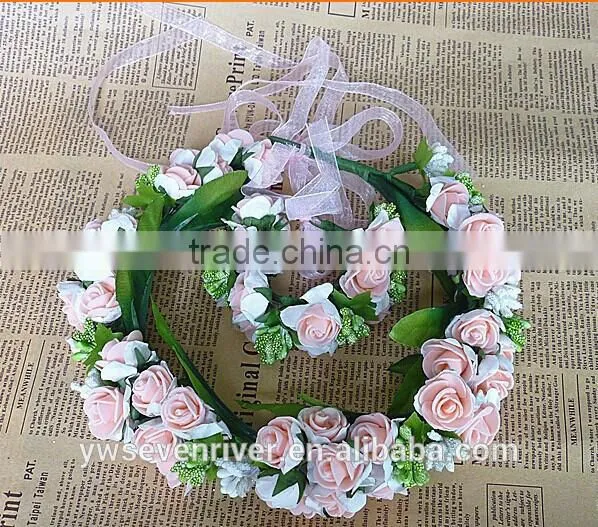 South Korean children's wreath wreath han edition simulation Girls headdress flower wreath wreath of wedding dress accessories