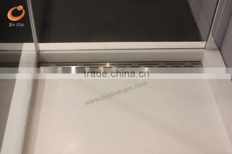 Floor drain channel in stainless steel,shower channel drain BJ-LPF-G001