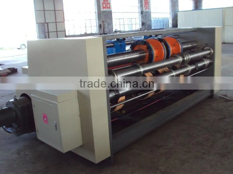 YFQ serious of multi-color printing and slotting,carton machine