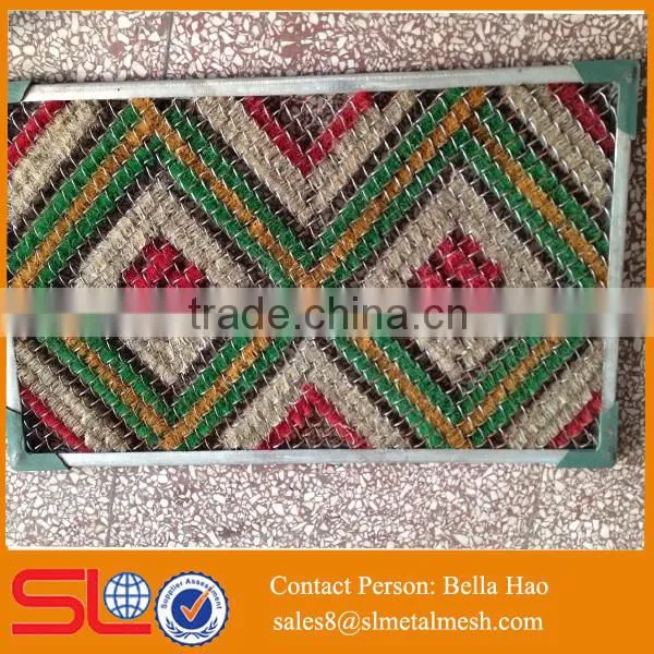 2015 Plastic brush steel door mat with good price