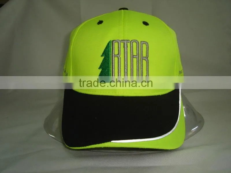 wholesale custom green baseball caps ,sports cap high quality