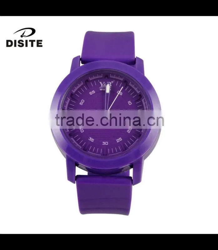 Best selling coulorful kids silicon comfortable wear watch made in china