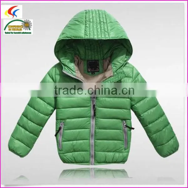 shiny nylon down jacket