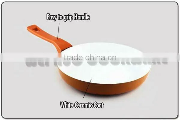 New Design Forged Aluminum Non-Stick Ceramic Frying Pan (WN121)