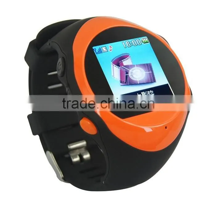 Multi Language Version Wrist Watch GPS SOS LBS Tracking Device for Kids