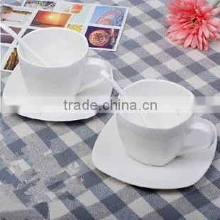 good quality handpainting various design romantic ceramic coffee cup with saucer