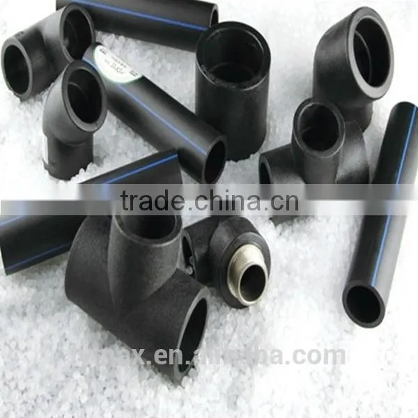 HDPE material pipe fitting and hot welded PE reduced coupler