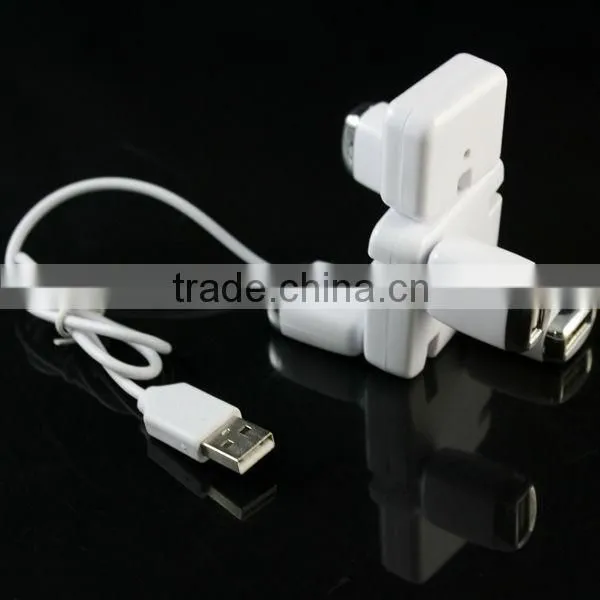High Speed USB 2.0 Cool Robot 4 Port Usb Man Hub Splitter