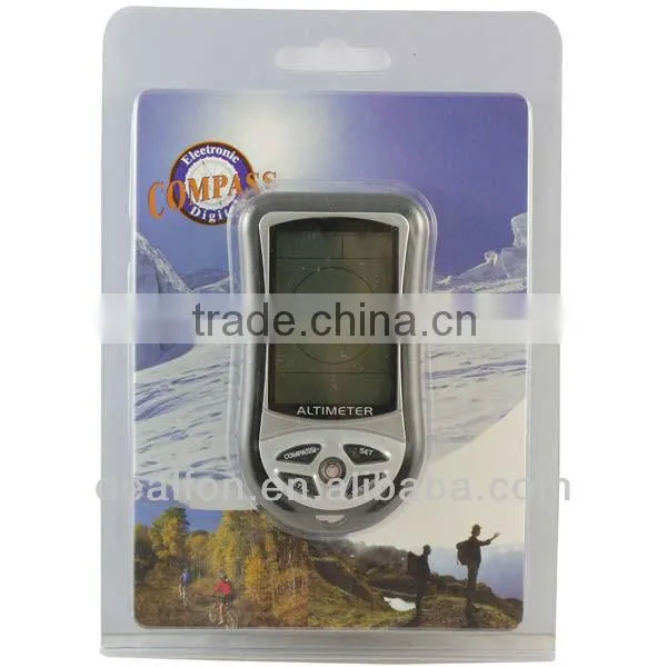 8-in-1Digital Altimeter with Compass/Barometer/Thermometer/Weather Forecast and More