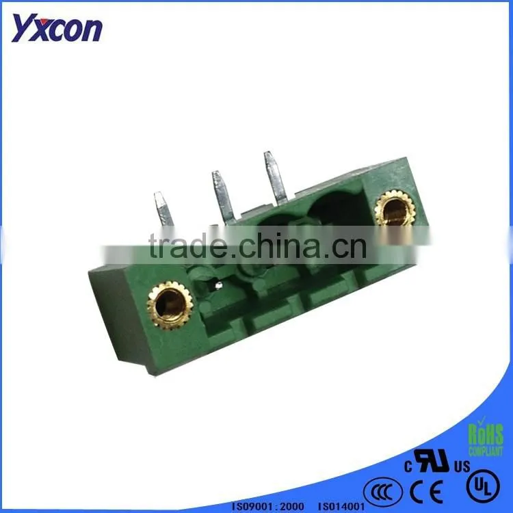 4pin right angle green color wire to board connector Terminal Block