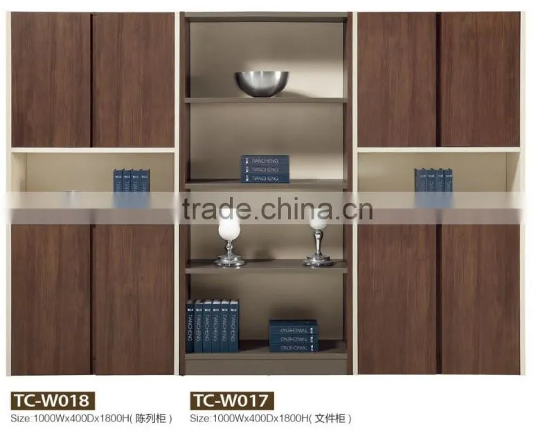 Panel wood office hanging file cabinet
